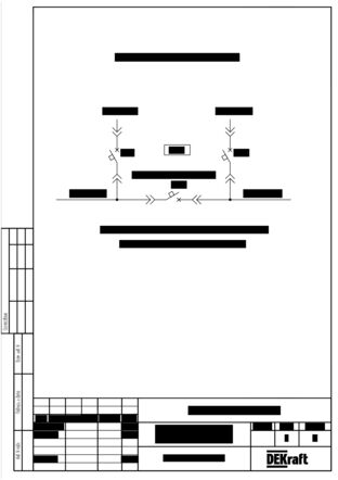 Типовая схема АВР на ДВА ввода с секционированием